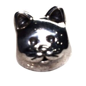 Pandora Kitty Cat Sterling Silver Charm